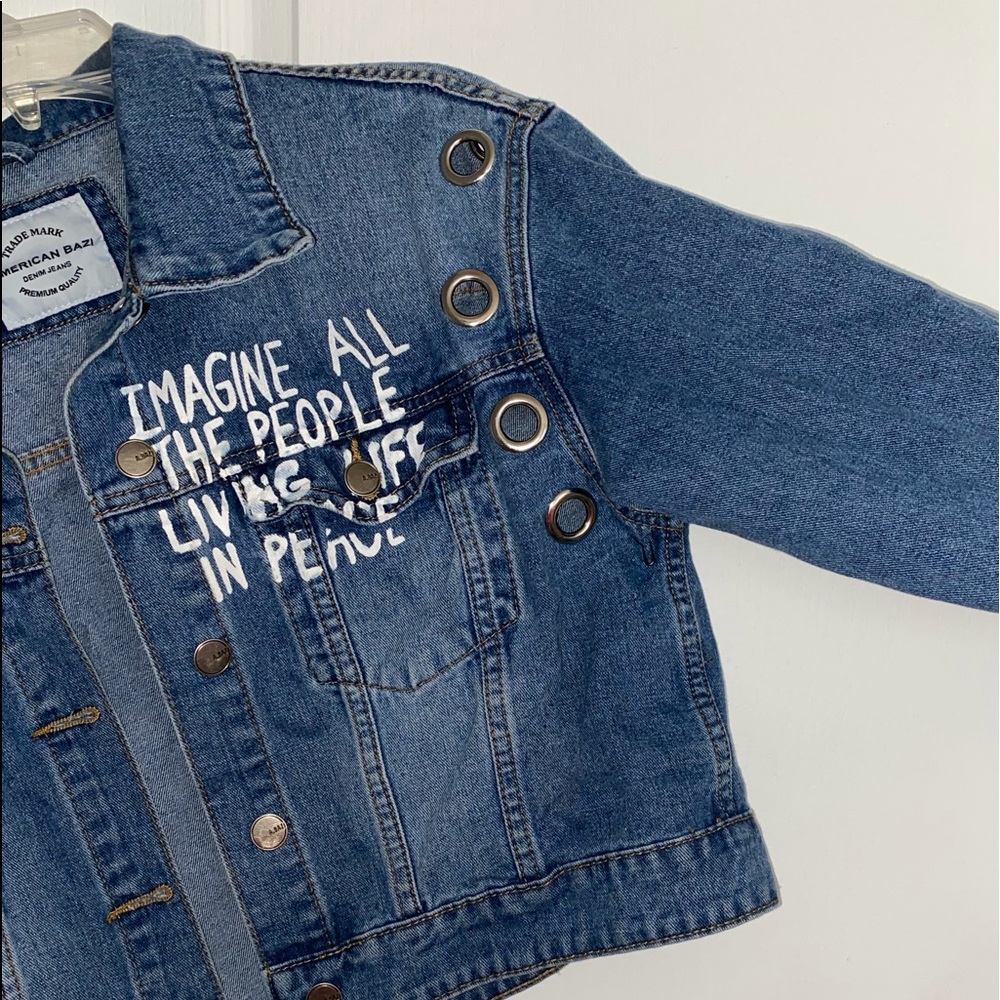 Mouth Shut Denim Jacket Fashion Nova